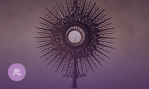 Comunidad de la Parroquia Madre de la Divina Gracia reunida en el templo